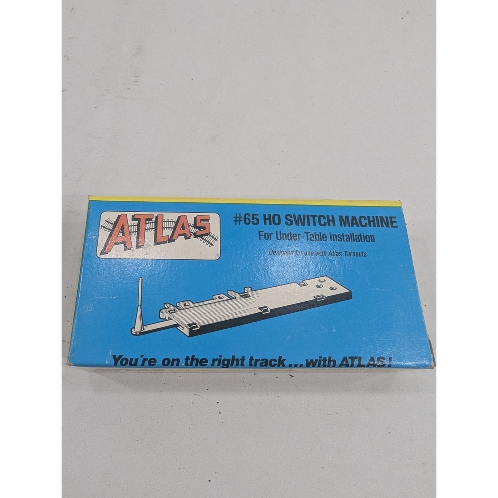 Atlas #65 Under Table Switch Machine for HO or N Scale Turnouts‎